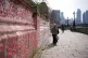 People look at the Covid Memorial Wall, central London, ahead of the fifth anniversary of lockdown, March 21, 2025