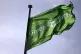 Flags at the Green Party Conference in Liverpool