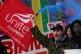 Job & Talent agency bin workers during a picket line and rally, organised by Unite the Union, outside Job & Talent's Smithfield Depot in Birmingham, on the first day of strike action by refuse workers employed by the company, December 1, 2025
