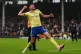 Southampton's Ross Stewart celebrates after the Emirates FA Cup fifth round match at Craven Cottage, London, March 8, 2026