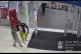 A screengrab taken from video dated July 27, 2023, issued by the Crown Office and procurator Fiscal Service showing Lee Milne walking ahead of Kimberly Milne while leaving supermarket at Kingsway, Dundee