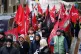 Job & Talent agency bin workers during protest, organised by Unite the Union, as they march to Council House in Victoria Square, Birmingham, December 1, 2025