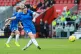 Chelsea's Millie Bright scores their side's ninth goal during the Subway Women's League Cup, quarter final match at St Helens Stadium, December 21, 2025