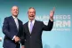 Reform UK leader in Wales Dan Thomas (left) and Reform UK leader Nigel Farage at the Reform UK manifesto launch for the Senedd elections in May, at the International Convention Centre Wales in Newport, March 5, 2026