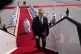 Prime Minister Sir Keir Starmer boards a plane at the airport in Doha, Qatar, following his visit to the Gulf region, April 10, 2026