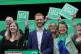 Scottish Green Party co-leaders Ross Greer and Gillian Mackay (left) at the launch of their manifesto for the upcoming Holyrood election, at Barras Art and Design in Glasgow, April 14, 2026