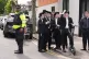 Members of the Jewish community at the scene in Golders Green, north-west London, after two men - one aged in his 70s and another in his 30s - were stabbed on Wednesday morning. The Metropolitan Police said a 45-year-old man was arrested and remains in custody ,April 29, 2026