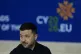 Ukraine's President Volodymyr Zelenskyy arrives for the EU Summit in Ayia Napa, Cyprus, April 23, 2026