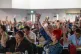 Delegates voting at TUC Cymru Congress. Photo: Natasha Hirst