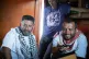 Saif Abukeshek, a Palestinian-Spanish activist and member of the Global Sumud Flotilla’s steering committee, left, and Thiago Ávila, a Brazilian activist and member of the Global Sumud Flotilla’s steering committee, April 18, 2026
