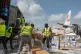 Workers offload medical and emergency supplies donated by European Union to support frontline workers in fighting Ebola upon arrival at the national airport in Bunia, Congo, May 28, 2026