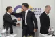 France's President Emmanuel Macron (from left) NATO Secretary General Mark Rutte and Canada's Prime Minister Mark Carney attend the European Political Community summit in Yerevan, Armenia, May 4, 2026