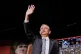 Republican People's Party or (CHP) leader Ozgur Ozel gestures to party members during his speech during a CHP convention, in Ankara, April 6, 2025