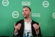 Green Party leader Zack Polanski speaking during a press conference at Novotel, Glasgow, ahead of the upcoming Holyrood election, April 24, 2026