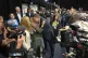 Leader of Plaid Cymru, Rhun ap Iorwerth, and his wife, Llinos, arrive at the counting centre for the 2026 Senedd elections at The Arena, Venue Cymru, in Llandudno. Picture date: Friday May 8, 2026