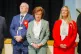 First Minister of Wales Baroness (centre) after losing her seat in the 2026 Senedd elections at Ysgol Bro Teifi, in Ceredigion, May 8, 2026