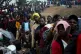 Displaced people queue at a deportation site, in Durban, South Africa, June 17, 2026