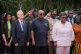 Ghana's President John Dramani Mahama (centre) Barbados Prime Minister Mia Amor Mottley (right) and other dignitaries attend a wreath-laying ceremony to honour victims of the transatlantic slave trade in Accra, Ghana, June 19, 2026