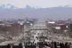 Residents walk on a highway after President Rodrigo Paz declared a state of emergency to empower the military to remove road blockades, in El Alto, Bolivia, June 20, 2026
