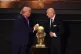 US President Donald Trump is presented with the inaugural FIFA Peace Prize award by FIFA President Gianni Infantino during the 2026 FIFA World Cup draw at the John F. Kennedy Center for the Performing Arts, Washington, United States, December 5, 2025