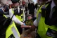 Police remove protesters from outside the Royal Courts of Justice in central London after the Court of Appeal ruled that the decision to ban Palestine Action as a terror group was lawful. Picture date: Monday June 15, 2026