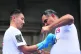 Abel Sanchez laces up Gennady Golovkin’s gloves