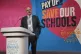 NAHT general secretary Paul Whiteman speaks at the NEU confe