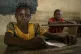 A young boy and girl attending primary school in Betoko, Cen