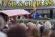 NIGEL’S BARMY ARMY: The
Reform UK leader addresses
Clacton