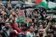 A pro-Palestinian rally in Duesseldorf, November 4