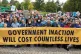 LINKING THE MOVEMENTS: NHS staff show their support for prot