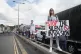 ANGER GROWS: Protesters demonstrate in Dover against migrant