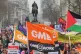 The massive TUC March for the Alternative makes its way thro