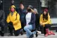 NO TO HATE: People take part in a Take The Knee event outsid