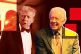 PAST AND
PRESENT: Jimmy
Carter (right) and
Donald Trump