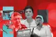 Jean-Luc Melenchon of France Insoumise (left); Sahra Wagenkn