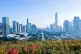 A view of skyscrapers in Shenzhen