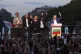 Jean-Luc Melenchon addresses his supporters