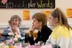 WRITING ON THE WALL: SNP leader Nicola Sturgeon meets voters