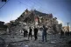The remains of a 15-storey building destroyed by Israeli air