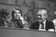 Leftwingers Dennis Skinner and Tony Benn, two famous opponen