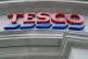 A sign for Tesco
