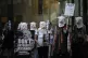 Supporters of WikiLeaks founder Julian Assange take part in 