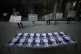 Supporters of WikiLeaks founder Julian Assange take part in 