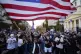 people gather in Black Lives Matter Plaza to celebrate Presi