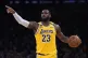 Los Angeles Lakers forward LeBron James