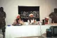 Ayman al-Zawahri, centre left, and Osama bin Laden, centre, 