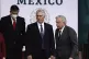 Cuban leader Diaz-Canel (centre) joins Mexican President Aml