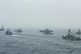 US war ships in the Bay of Bengal