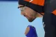 Kjeld Nuis of the Netherlands competes in the men's speedska